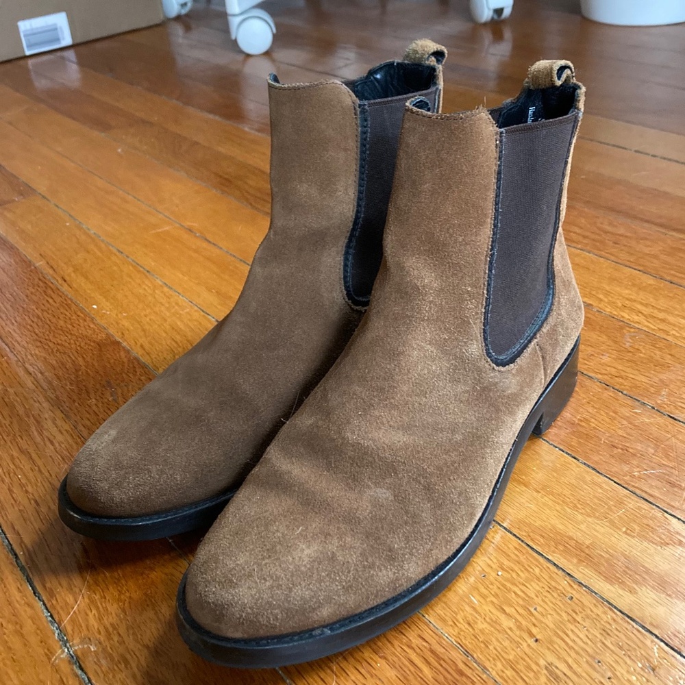 Thursday Boot Co. Duchess Boots Cognac Suede - 7.5